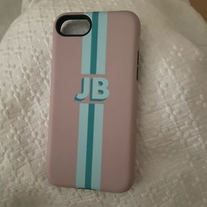 NWT iPhone 8 case “JB”